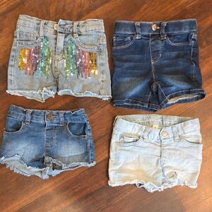 Set Of 4 3t Shorts